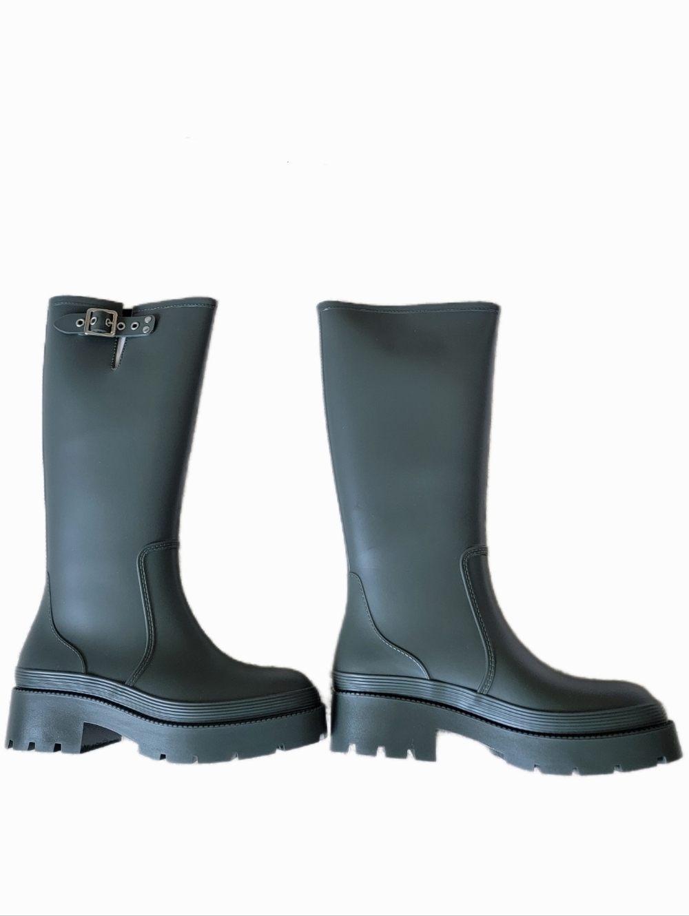 Steve Madden Rocky-H20 Rain Boots - Olive Green - Size 6 NIB